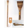 Dandy Back Scratcher, 42 cm, Very Sturdy Wood, Brown Gold-Coloured