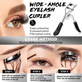 Set Profesional de Brochas de Maquillaje,Fibra Sintética Premium, Incluye 25 Brochas de Maquillaje, Esponja, Rizador de Pestañas, Neceser y Banda Limpiadora Facial (black)