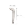 Ipetboom 2Pcs Stainless Steel Drill Gauge Angle Measurement Tool for