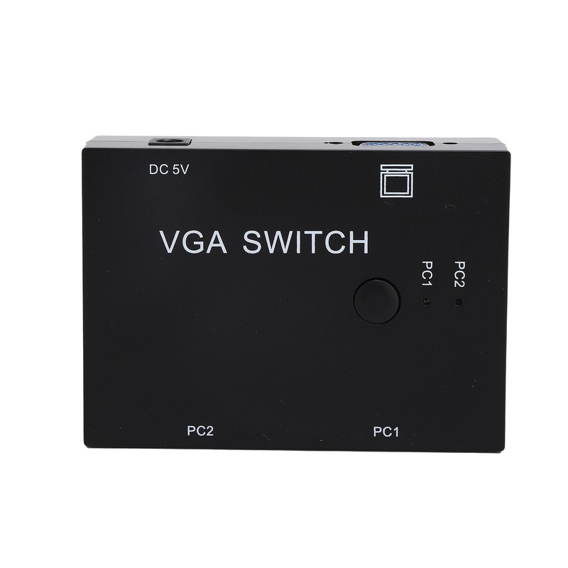 VGA Switcher 2 Input +1 Output MultiComputer Host Converter 2