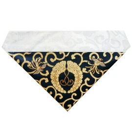 Triangular Uchiri Weavor, 30s (Kyoto Size), Shunune Purdo Hongaiji (West) (Buddhist Goods) (Navy)