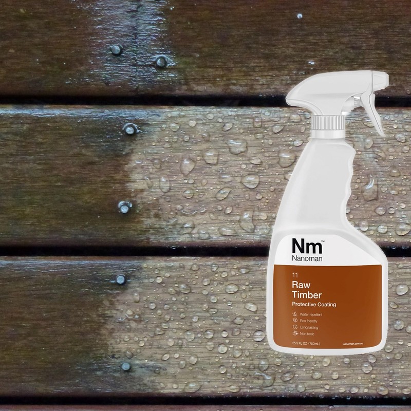 NANOMAN Timber Wood Water Liquids and Stain Penetrating Sealer 750mL