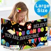 24 Pcs Privacy Boards for Student Desks Chalkboard Classroom Desk
