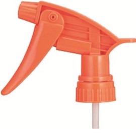 FixtureDisplays Tolco 110512 9-1/4" Orange Model 320 Trigger Sprayer Industry Std Dip Tube
