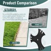 YAQINGMY Universal 9" x 9" Edger Blade / 3-Side Edger