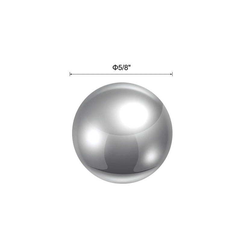 sourcing map 10pcs 5/8" 420 Stainless Steel Bearing Balls G100