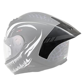 NOLAN 47282 Motorcycle Helmet Spoiler N60-6 RAS Spoiler Dark Smoke