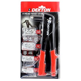 DEKTON DT20610 4-Head Rivet Gun