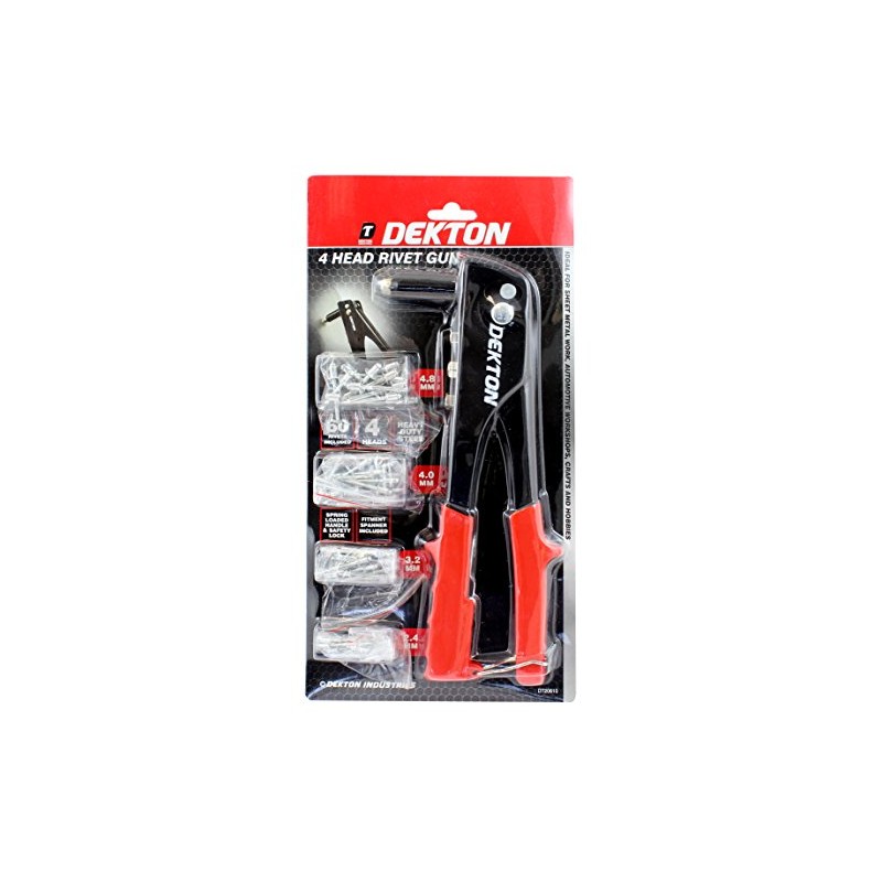 DEKTON DT20610 4-Head Rivet Gun