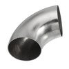 A ABSOPRO 2.5'' OD Car Exhaust Elbow Pipe 90 Degree