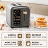 SEEDEEM Toaster 2 Slice, Real Touch Screen with LCD Display,