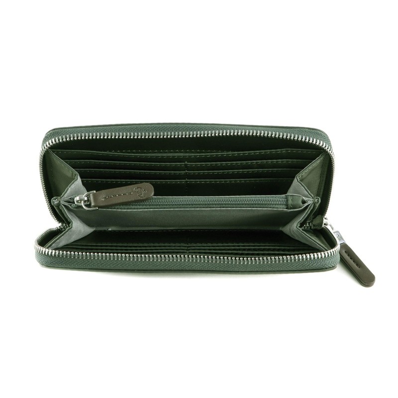 Mandarina Duck Hunter Zip Around Wallet Loden, Loden, Classic