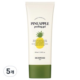 Skinfood Pineapple Peeling Gel, 100ml, 5 pieces / 스킨푸드 파인애플 필링 젤, 100ml, 5개
