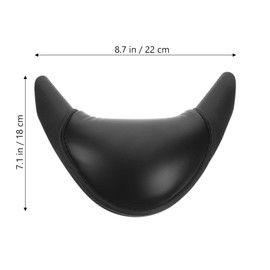 Healifty Shampoo Bowl Neck Rest Hair Spa Wash Cushion Soft Pooh Sponge Neck Rest Cushion Hair Washing Neck Support Pillow For Salon