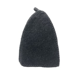 Scented Moments Sauna Hat"Basic Grey" 100% Cotton Felt Sauna Hat Felt Cap