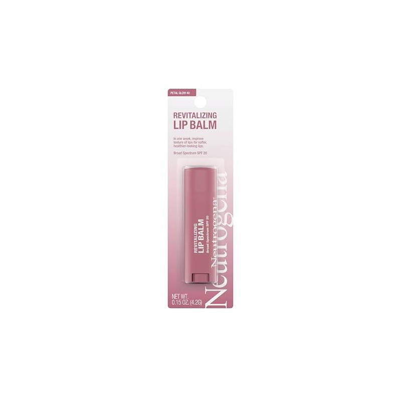 Neutrogena Revitalizador Bálsamo de Labios, 40 / Petal Glow