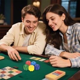 QOMJUFA Gonggi Korean Game, Traditional Korean Gonggi Game, Gonggi Jack Korean Stones Game Set, Portable and Durable for All Ages Hand-Eye Coordination Training Toy, Family Active