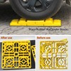 OULEME 26x9 Heavy Duty Rubber Mat, Anti-Slip Rubber Pad for