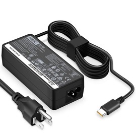 HIBBO Charger Compatible with Lenovo Laptop Computer 65W 45W USB C Fast Power Adapter