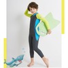 Children Swimsuit UPF50+ Sun Protection Long Sleeve Quick Drying Fullsuit
