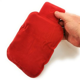 Kerafactum® Red Natural Moor Back Pillow – Natural Mud Heat with Cotton Cover, Natural Moor Heat Cushion