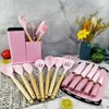 19 Piece Kitchenware Utensils and Knife Set- includes: 9 Piece