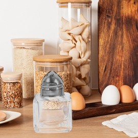 10 Piezas Mini Tarro De Especias Lindos Saleros y Pimenteros Decoración Decorativa Al Aire Molinillos De Sal y Pimienta Terrarios Antiguo Vidrio Máquina Expendedora