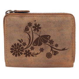 Greenburry Vintage Women's Purse Brown I 13 x 3 x 10 cm, Motif 02, Vintage