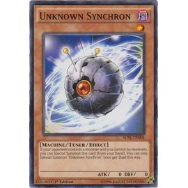 Yu-Gi-Oh! - Unknown Synchron (SDSE-EN008) - Structure Deck: Synchron Extreme - 1st Edition - Common by Yu-Gi-Oh!