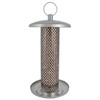 Fallen Fruits Ltd FB394 STAINLESS STEEL NUT FEEDER Bird, Silver,