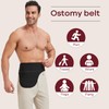 DERAYMI Ostomy Belt, Stealth Belt for Ostomy Bag Men and