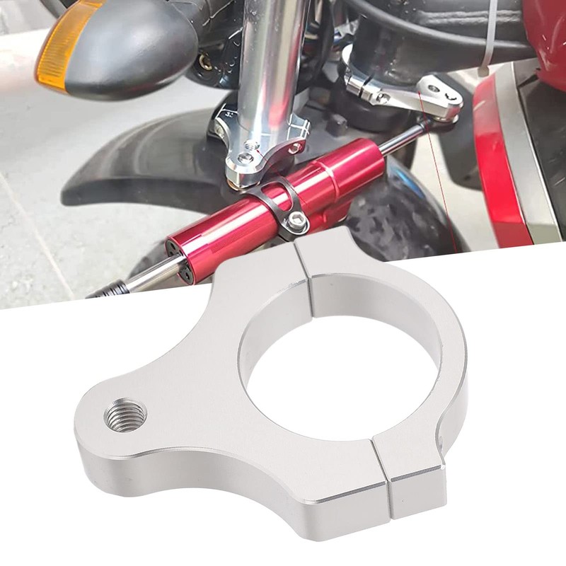 Fockety CNC Aluminium Motorcycle Fork Tube Mount Steering Damper Frame
