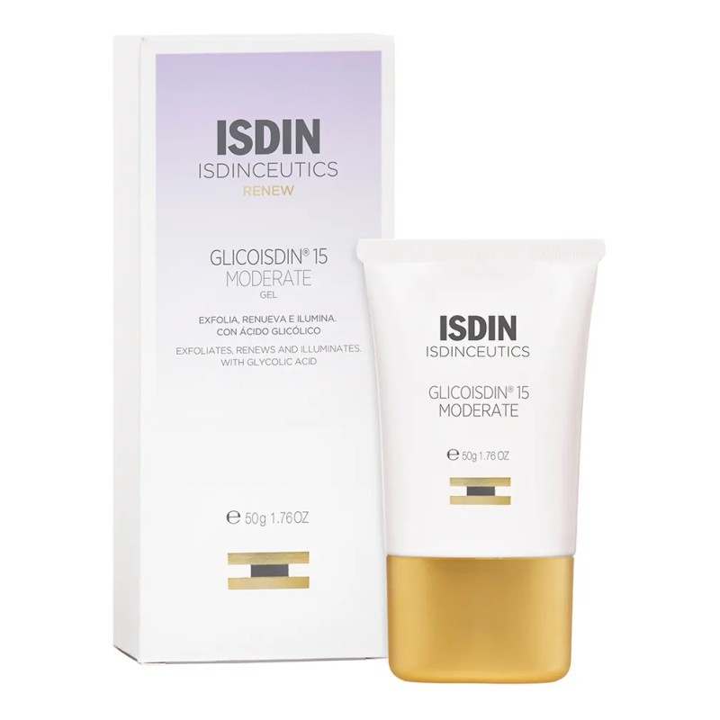 Glicoisdin Gel 15% Moderate Efecto Peeling 50gr Momento De Aplicación