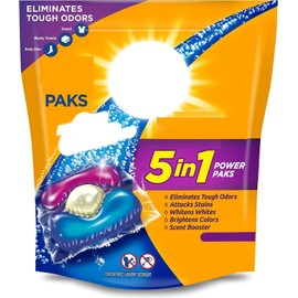 Arm & Hammer Liquid Laundry Detergent Power Paks, High Efficiency - 40 Count