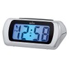 Acctim AURIC Alarm Clock, Silver