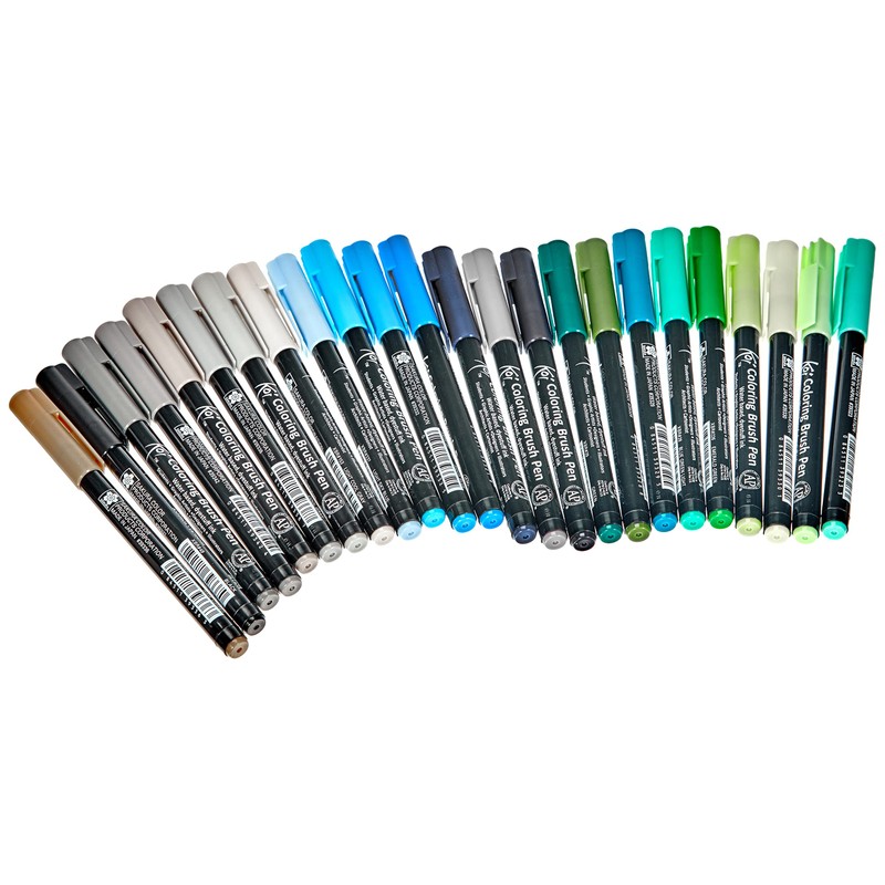 Pinselstift Koi Coloring Brush Set, 48 Farben