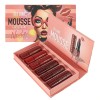 Set De 6 Lápices Labiales, Textura Mate Y Sedosa, De