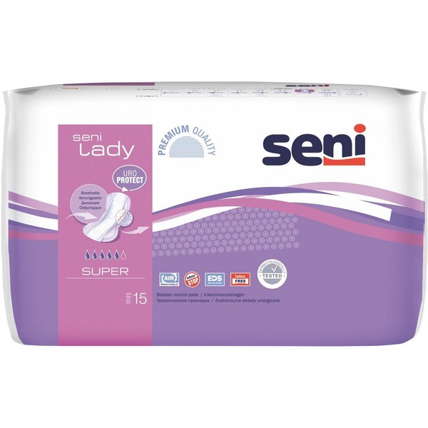 Seni Lady Super Pads – Pack of 15