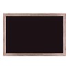 U Brands Magnetic Chalkboard, 24" x 36", Rustic Wood Frame,