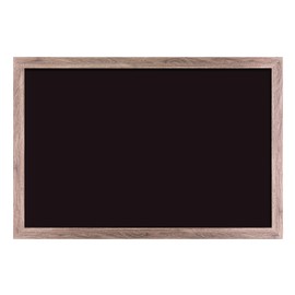 U Brands Magnetic Chalkboard, 24" x 36", Rustic Wood Frame, Premium Matte Surface