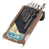wolfcraft 7120000" Professional 6 Wood Twist Drills, Silver, 3 mm/4
