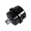 Air Compressor Muffler Silencer 3 /8" 16mm Thread Black Metal