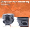 Mtanlo 52mm Big Bore Cylinder Piston Carburetor Overhaul Kit for