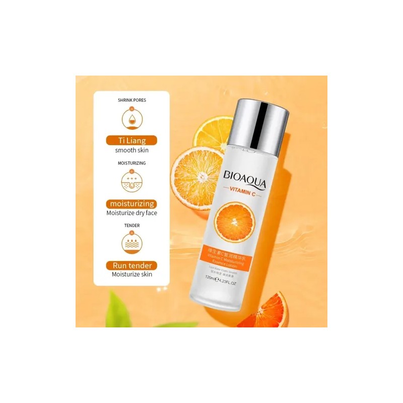 Rutina Facial Vitamina C Hidratante Aclara Manchas Kit 6 Pzs