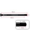BiberAxle 12 mm Thru Axles for Bicycle Forks and Rear