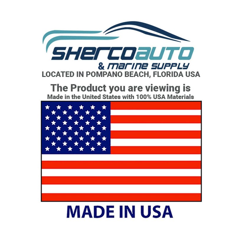 (100) Non-Insulated 12-10 AWG Gauge Flag Quick Disconnect Connector 1/4"