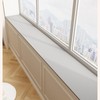 BANEBOR Window Sill Cushion Pad - Narrow Adjustable & Waterproof