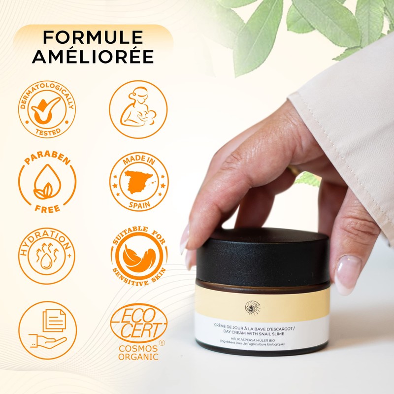 crème jour bave d'escargot