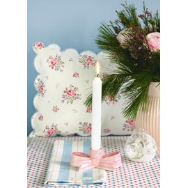 GreenGate Novella Tea Towel White 70 x 50 cm