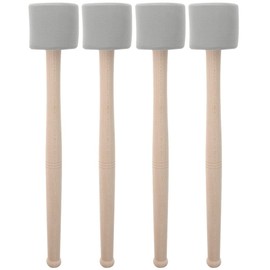 Toyvian 2 Pairs Snare Drum Hammer Bass Drum Sticks Xylophone Mallets Marching Band Drum Mallet Marching Tenor Sticks Bass Accessories Musical Instrument Drum Sticks Major Eva Foam Tool